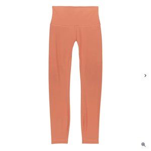 Wunder Under High Rise Cropped Legging - Rustic Coral